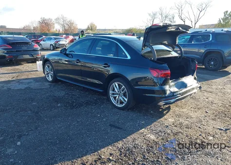 2021 Audi A4 Premium Plus 45 Tfsi S Line Quattro S Tronic z USA, uszkodzony, nr VIN WAUEAAF42MA057638